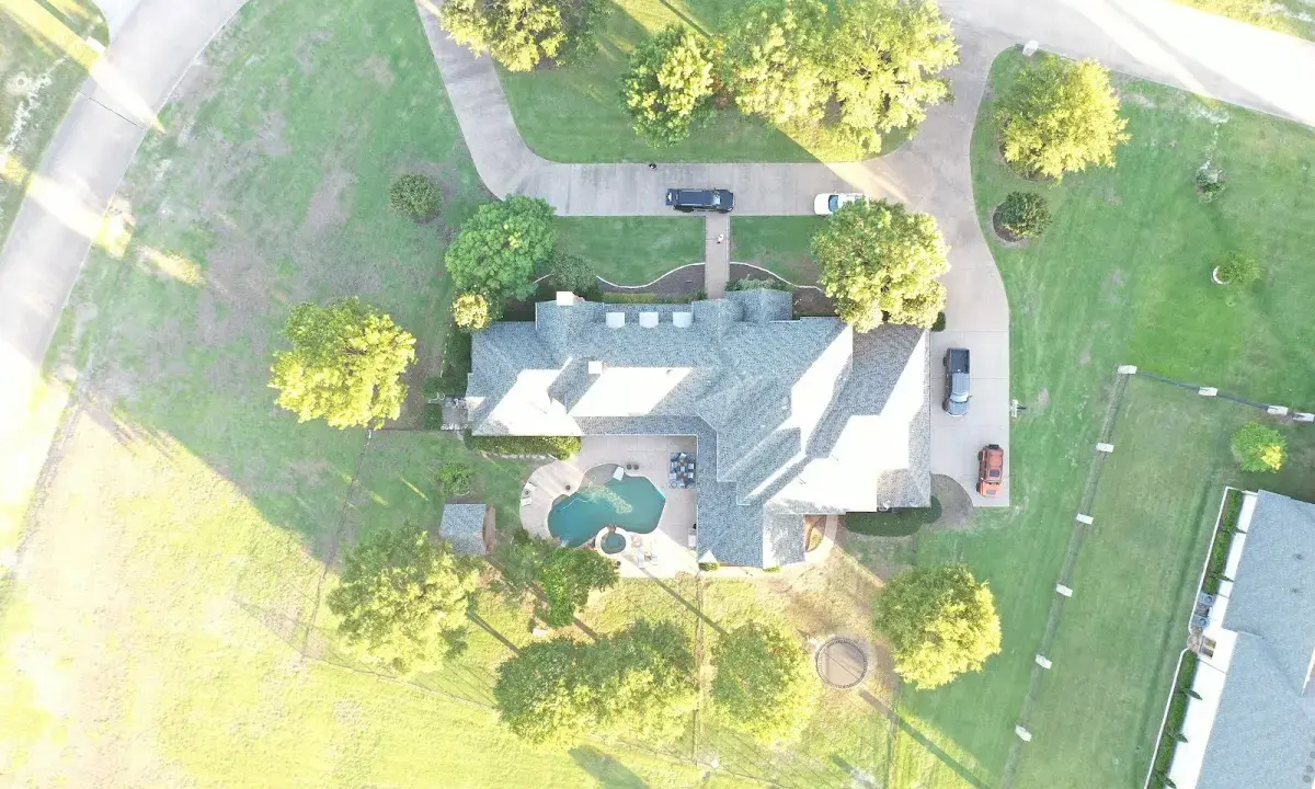 New shingle roof installation on a home in Whitney